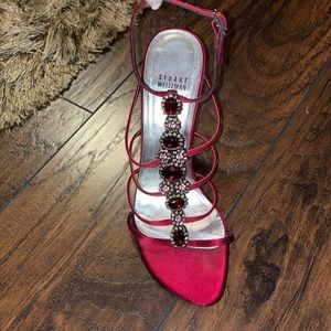 Stuart Weitzman jeweled Heels 38.5